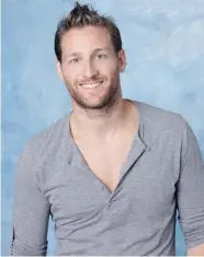  ?? CRAIG SJODIN/ABC ?? The Bachelor contestant Juan Pablo Galavis refused to tell
final winner Nikki Ferrell that he loved her on television.