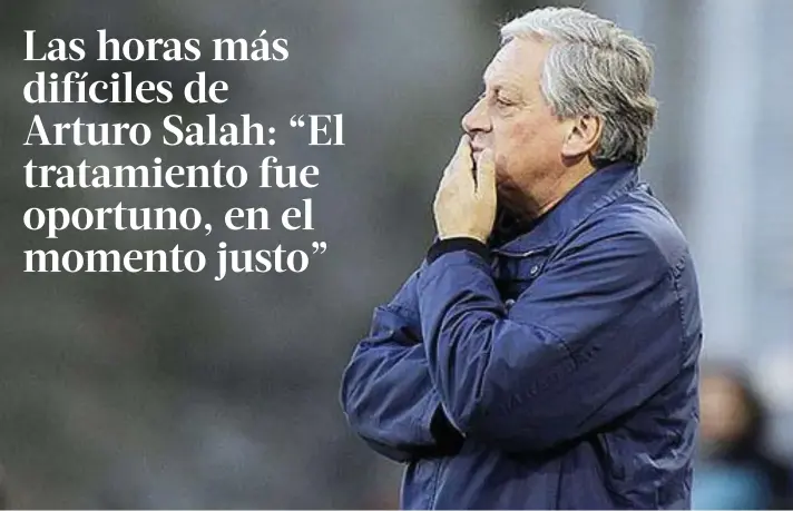  ?? ?? ► Arturo Salah no sólo fue futbolista, entrenador y dirigente, también fue subsecreta­rio del Deporte entre 20012003, bajo el gobierno del Presidente Ricardo Lagos.