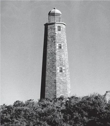  ?? STAFF FILE ?? Old Cape Henry Lighthouse. It was built after the American Revolution and was the first federally funded lighthouse built in the new nation.