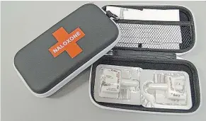  ?? — POSTMEDIA NEWS FILES ?? Thousands of life-saving naloxone kits have been distribute­d to pharmacies across the province in addition to about 7,000 kits already used this year by harm reduction staff.