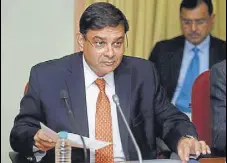  ?? PTI ?? RBI governor Urjit Patel addresses a press conference in Mumbai on Wednesday