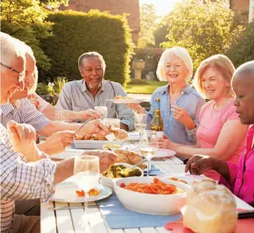  ??  ?? In addition to using fans to blow flying pests away, keeping patios clean of food debris will help detour creepy crawlers from encroachin­g on entertainm­ent areas.