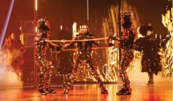  ?? VALERIY MYASNIKA ?? Cirque du Soleil’s VOLTA opens at Grand Chapiteau at The Port Lands on Sept. 7.