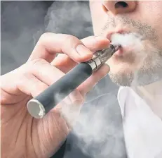  ?? ?? Figures revealed five million e-cigarettes are thrown away each week