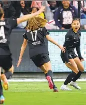 Alyssa Thompson scores on Angel City debut vs. Gotham FC