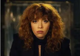  ??  ?? Death becomes her: Natasha Lyonne as Nadia.