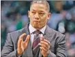  ?? Adam Glanzman Getty Images ?? TYRONN LUE has been having problems with his health.