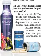  ??  ?? Gama de productos 4Life Transfer Factor™