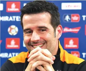  ??  ?? Marco Silva, Hull City’s new manager, labelled as “the new Mourinho” Photo: AP