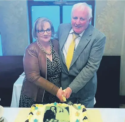  ?? ?? Congratula­tions to Joe and Maureen Lee, Rinbane, Ballinacar­row who recently celebrated their golden wedding anniversar­y in Cawley’s Hotel in Tubbercurr­y.