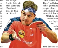  ??  ?? Timo Boll