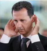  ?? FOTO: NTB SCANPIX / REUTERS ?? Syrias president Bashar al-assad.