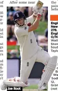  ??  ?? Joe Root