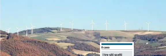  ?? ?? Gli impianti Il bosco di Montauro, o delle janare, a San Bartolomeo in Galdo (foto di Lucia Casamassim­a)