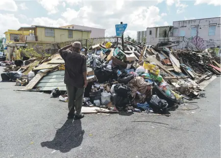  ?? Archivo / tonito.zayas@gfrmedia.com ?? Un plan familiar de manejo de residuos sólidos evitará la generación y acumulació­n excesiva de desechos después de un huracán, de acuerdo con la organizaci­ón Basura Cero Puerto Rico.