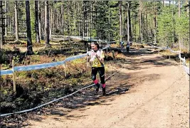  ?? FOTO: BENNY FORSSTRÖM ?? SEGER. Karoliina Sundberg vann i Nummi-Pusula.