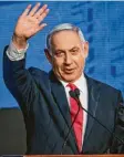  ?? Foto: Noam Moskowitz, dpa ?? Benjamin Netanjahu: Ihm fehlen noch zwei Mandate.