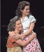  ?? LIZ LAUREN ?? Colleen Madden (left) and Melisa Pereyra, seen here in "A View From the Bridge," will play leading roles during American Players Theatre's 2018 season.