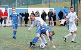  ??  ?? Hard fought Gartcairn had to work hard to earn their replay in the Junior Cup. Pictures: Kevin Ramage