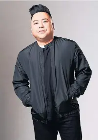  ?? THE CANADIAN PRESS ?? In his new comedy series, “Run the Burbs,” Andrew Phung plays a stay-at-home dad with an entreprene­ur wife and two kids.