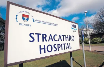  ?? Picture: Kris Miller. ?? John Brown said there will be an increase in surgical procedures undertaken at Stracathro Hospital.