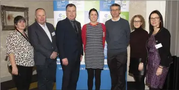  ??  ?? Angela Lawless (Local Enterprise Office), Nicholas Dunne (Killowen Farm), Cllr Michael Whelan (Chaiman Economic & Enterprise SPC) who opened the event, Philip Kehoe (Kehoe’s Potatoes), Gillian Baker (Enterprise Ireland) and Liz Hore (Head of Enterprise Local Enterprise Office) .