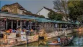  ?? VCG ?? Tongli ancient town in Suzhou, the “Venice of China” and capital of East China’s Jiangsu province, on Monday.