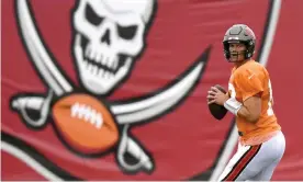  ?? Photograph: Douglas P DeFelice/Getty Images ?? Tom Brady during training camp after joining Tampa Bay in 2020.