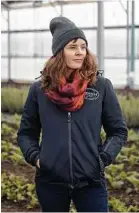  ??  ?? Susanna Meyer is the head of crop production at Rivendale Farms.