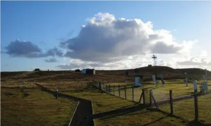  ?? Photograph: Keri Nicoll/PA ?? The weather observator­y in Lerwick, Shetland.