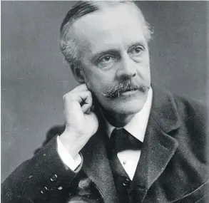  ??  ?? Arthur Balfour, former prime minister of the United Kingdom.