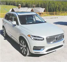  ?? GRaEME FLETCHER/DRIVING ?? The Volvo XC90 has a rich, updated look.