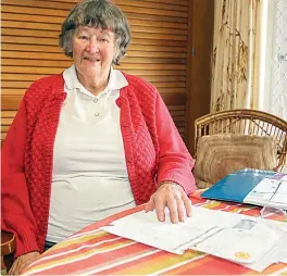  ?? ?? June Harvey of Drouin is one of many people in Baw Baw Shire unimpresse­d with the changeover to a private provider for home care previously provided by the shire.