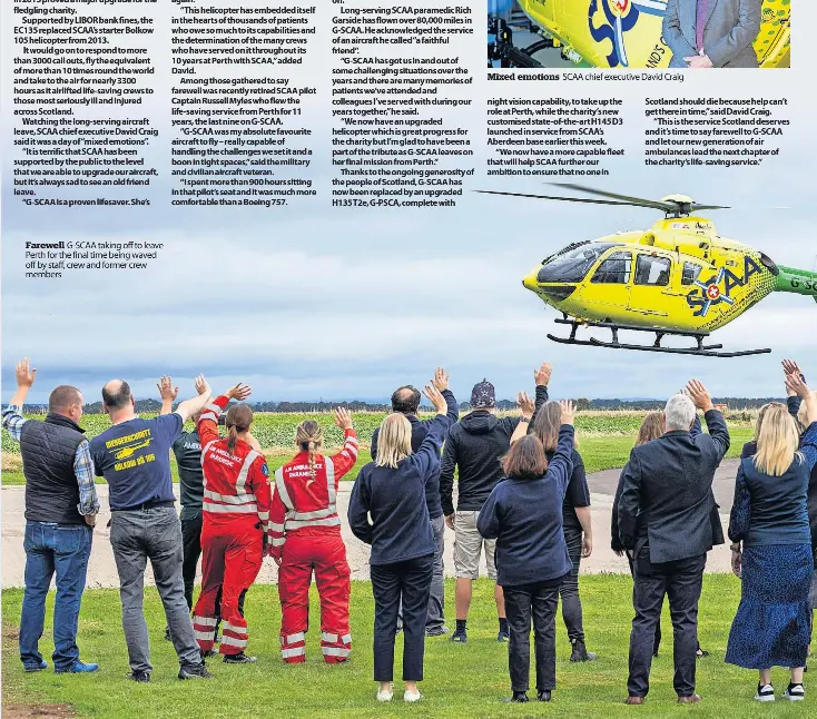 Sky high bye bye To a real life saver - PressReader