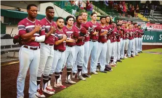  ?? Clay Bailey / Southweste­rn Athletic Conference ?? Texas Southern’s roster is a reflection of the changes that have occurred at many historical­ly black colleges, whose baseball rosters no longer can be identified as predominan­tly black.