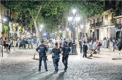  ?? Mané Espinosa ?? Els Mossos consideren que els locals de lleure són espais de captació d’agressors sexuals