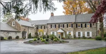  ?? SUBMITTED PHOTO ?? This stately home on Providence Road in Upper Providence could become a group home.