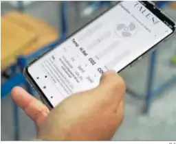  ?? M. G. ?? App que alerta de los niveles de partículas y de la necesidad de ventilar.