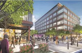  ?? PROVIDED ?? M Station project rendering for Morristown.