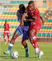  ?? Gaborone United and ?? FIGHTING FOR GLORY: Township Rollers