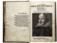  ?? Courtesy of the Folger Shakespear­e Library ?? First Folio, published in 1623, is the sole source for several Shakespear­e plays. The Folger Shakespear­e Library, based in Washington, has 82
First Folios such as this one.