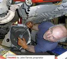  ??  ?? THANKS to: John Farrow, proprietor of J&C Motors in Bournemout­h (Tel: 01202 429420), for help with this article.