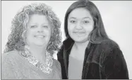  ?? RACHEL DICKERSON MCDONALD COUNTY PRESS ?? McDonald County High School teacher Debbie Shaffer, left, is pictured with Juana Aquino, a student who spearheade­d fundraisin­g efforts to get Shaffer a machine she needed for medical reasons.