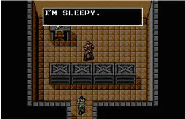  ??  ?? » [MSX] For better or worse, you won’t find the “I feel asleep” line in MSX