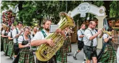  ?? Foto: Ralf Lienert ?? Am Samstag ziehen die Allgäuer Dorfmusika­nten in Kempten wieder zur traditione­l len Allgäuer Festwoche ein.