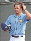  ?? JONATHAN DYER, USA TODAY SPORTS ?? “I couldn’t ask for a better life,” Chris Archer says.