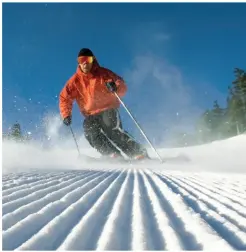  ??  ?? Die Berge Neuengland­s - hier in Maine - sind ein beliebtes Reiseziel für Skifahrer und Snowboarde­r