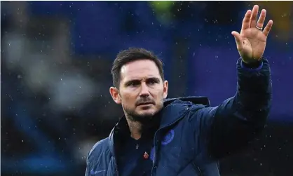  ?? Photograph: Neil Hall/EPA ?? Frank Lampard, pictured during his time in charge of Chelsea, has decided he would not want to resume his managerial career at Norwich.
