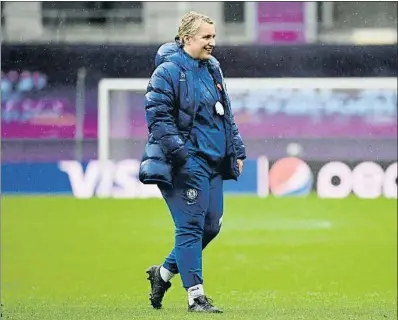  ?? DAVID LIDSTROM / GETTY ?? L’èxit del Chelsea no s’entén sense la feina de l’entrenador­a, Emma Hayes