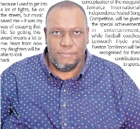 Ralston Barrett saved by music - PressReader